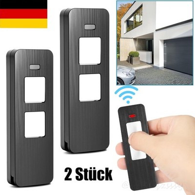 2x Sommer Handsender PEARL TWIN Funk Fernbedienung, 868,8 MHz, SOMloq 2