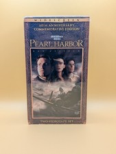 Pearl Harbor VHS, 2001, 2-Tape Set 60th Anniversary Edition - Factory Sealed