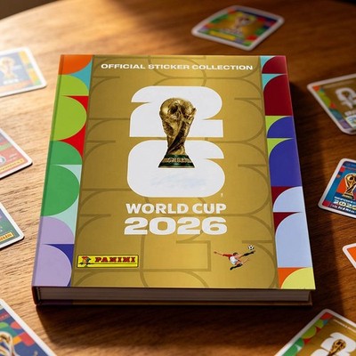 Panini FIFA World Cup 2026 Hard Cover Album  For Football Fans（NO stickers)