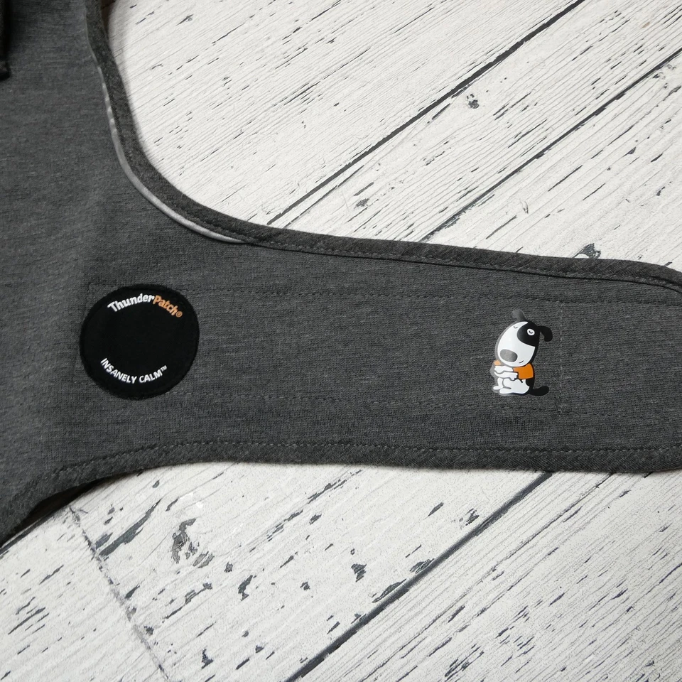 ThunderShirt Dog Anxiety Calming Vest Jacket Large L Gray Thundershirt - Image 3 of 4