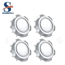 Set of 4 Wheel Center Hub Caps for 6 lugs 15" 16" Rims Tacoma 4Runner Toyota