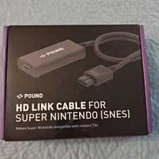 Pound Technology HD Link Cable For Super Nintendo, NES, Convert To HDMI