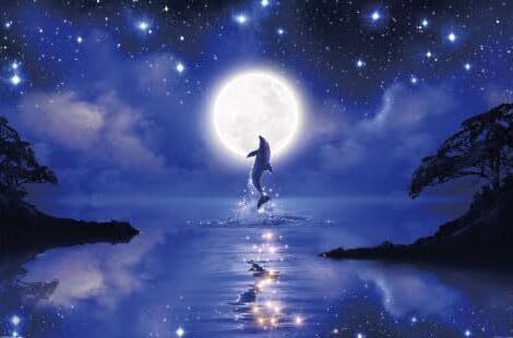 LASSEN Dreaming Night 1000 Piece Jigsaw Puzzle Yanoman ‎10-1447