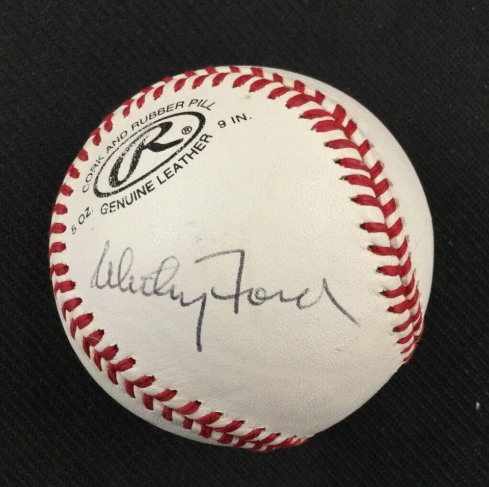 Whitey Ford/Boog Powell/Etc. Certificado de beisebol JSA (adesivo) assinado x3. AUTOS DA MLB! - Imagem 3 de 4