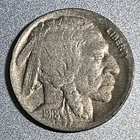 1918-D Buffalo Nickel. Full Horn Details. Full Date. Holo-restored Coin (A)