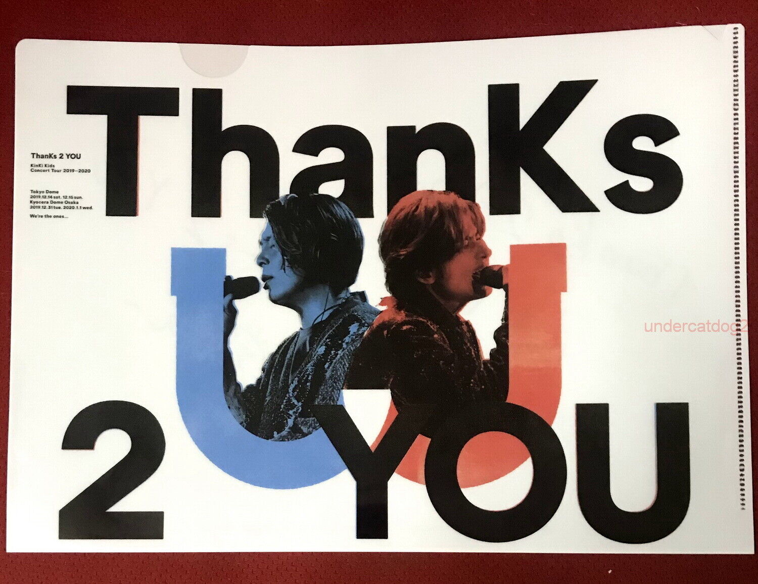 KinKi　Kids　Concert　Tour　2019-2020　ThanKs