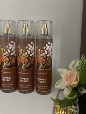 3 New COPPER FIELDS FRAGRANCE MIST BATH BODY WORKS SPRAY