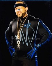 MVP "MONTEL VONTAVIOUS PORTER" -  WWE / TNA Wrestler GENUINE AUTOGRAPH