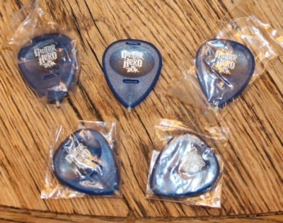 Guitar Hero Pick “On Tour” Nintendo DS Game Blue Version official Stylus LOT of