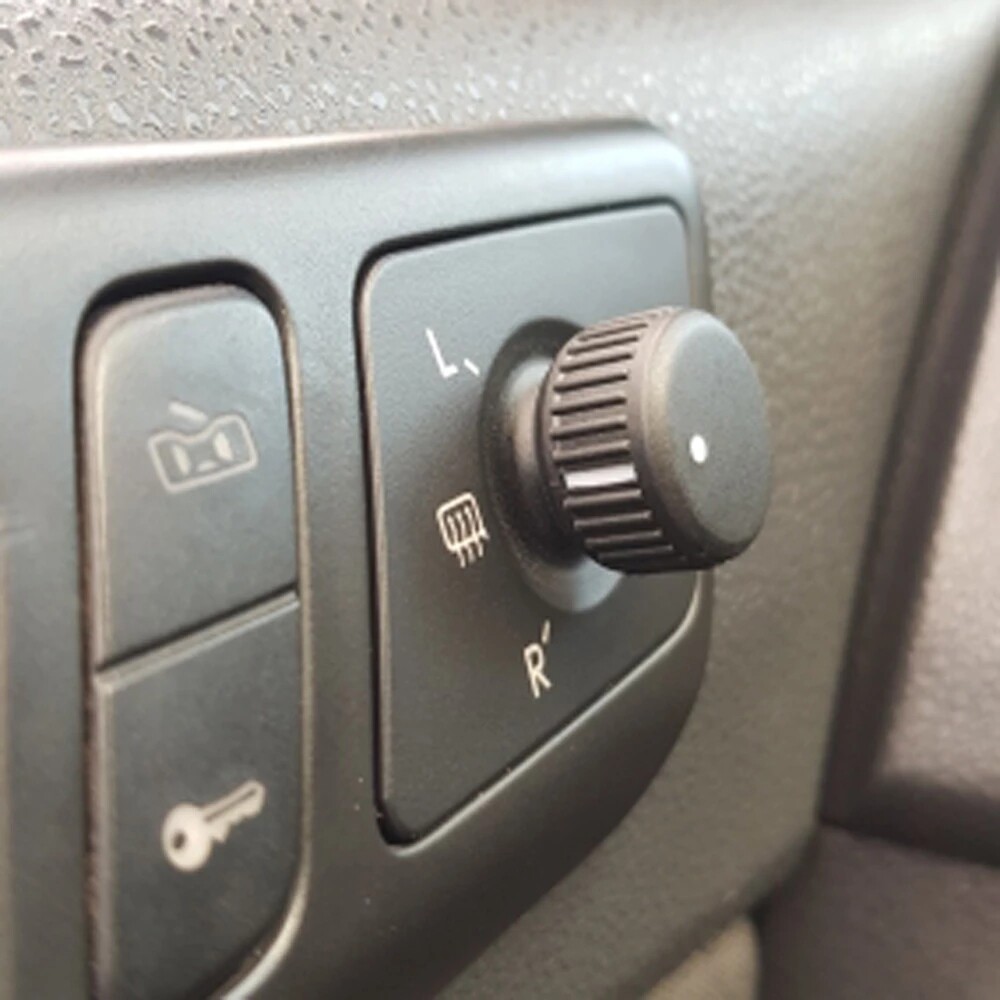 RuiWen VWMS021 Side Exterior Mirror Switch Door Mirror Control Knob RuiWen VWMS021 Side Exterior Mirror Switch Door Mirror Control Knob