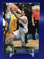 2009-10 Upper Deck Basketball #237 Ricky Rubio RC Minnesota Timberwolves