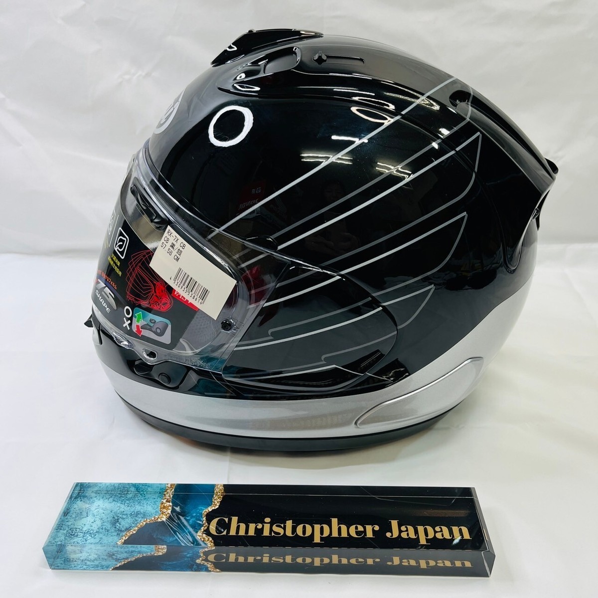 Arai RX-7X Corsair-X HONDA Genuine CB Black M Size 57-58cm