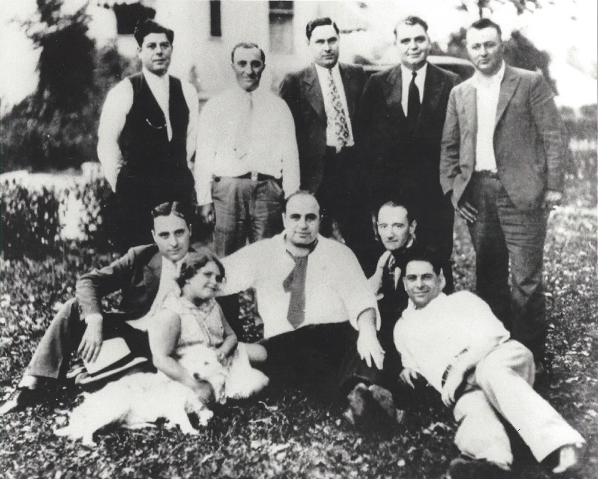 AL CAPONE GANG 8X10 PHOTO MAFIA ORGANIZED CRIME MOB MOBSTER PICTURE | eBay