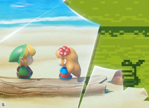 The Legend of Zelda Link's Awakening KUNDENSPEZIFISCHE Ersatzhülle für Nintendo Switch - Bild 4 von 6