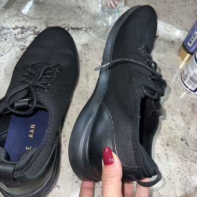 Cole Haan Grand Plus Essex Distance Knit Oxford Black Men display picture 3