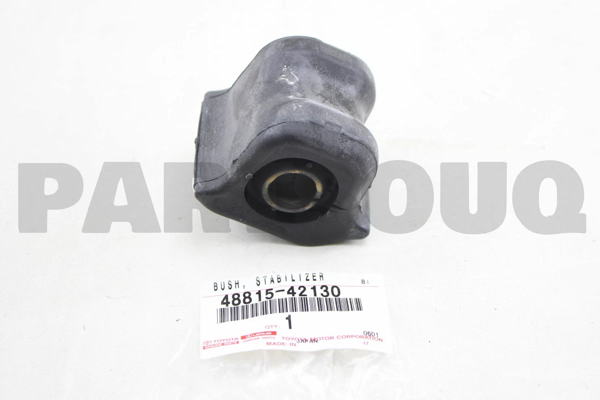 4881542130 Genuine Toyota BUSH, FRONT STABILIZER BAR, NO.1 48815 