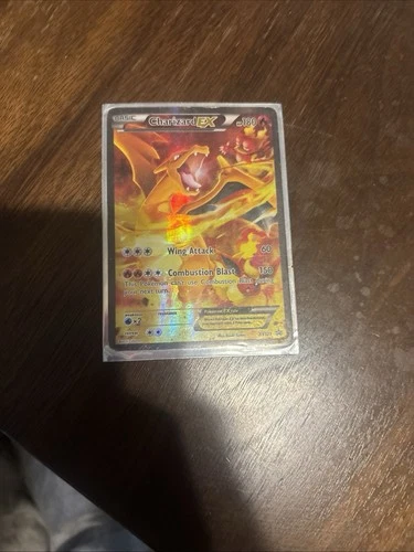 Pokémon TCG Charizard EX XY121 Promo Card – Black Star – Good Condition