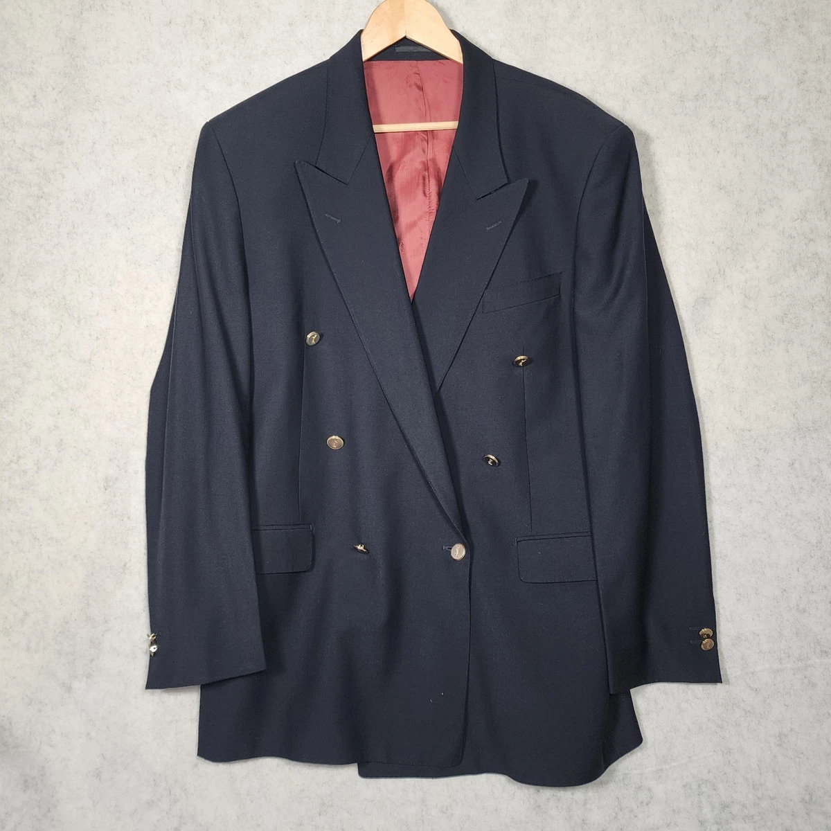 YSL, Yves Saint Laurent Regular Double Breasted Men's Suits