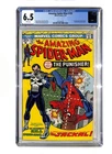 Amazing Spider-Man #129 CGC 6.5 White Pages 1st App Punisher Exceptional copy