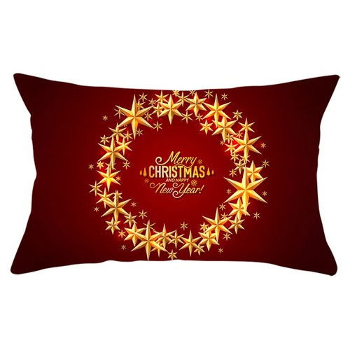 High Quality Brand New Pillow Case Bed Cushion Peach Skin Snowflake Sofa - Picture 2 of 12