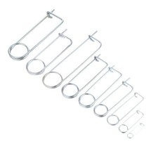 9 Size Brooch Shape Cotter Pins Hitch Locking Clip for Car Trailer Truck Boat RV