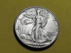 1929-D WALKING LIBERTY HALF DOLLAR  NICE  AU/BU GRADE COIN