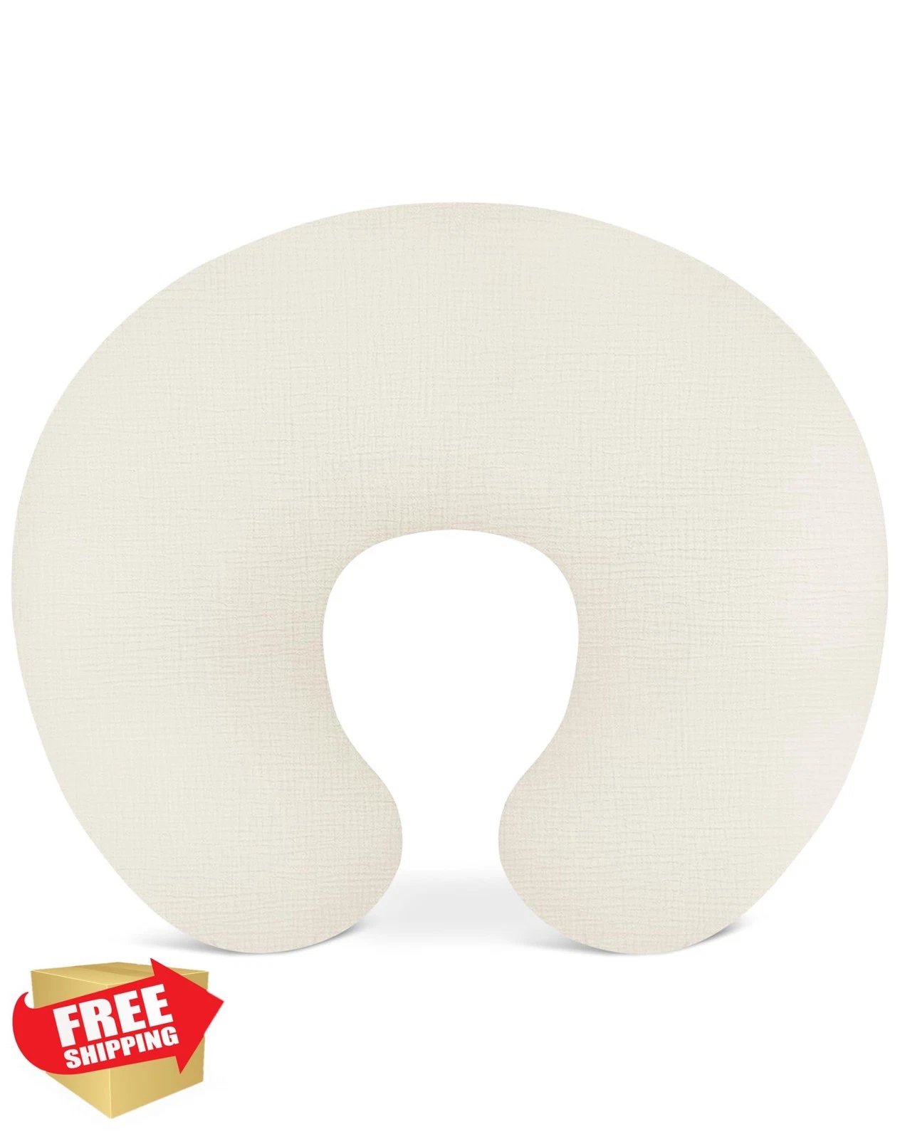 Wimist Muslin Nursing Pillow Cover Pale Yellow Baby Cover
Opens in a new window or tab