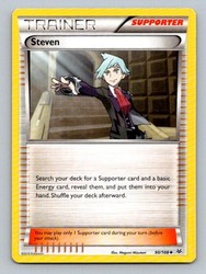 Steven 90/108 Roaring Skies Uncommon Trainer
