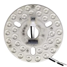 24W 5.3" Ceiling Fan Light Kit Light Board Panel with 3 Color Temperature Mem...