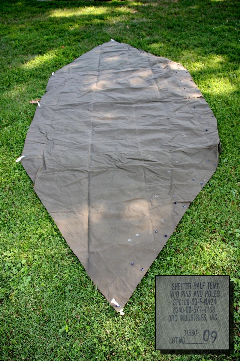 Shelter Half In Original Vietnam War Personal & Field Gear for