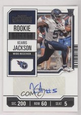 2023 Panini Contenders Rookie Ticket Kearis Jackson #160 Auto bn5
