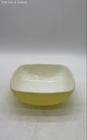 Pyrex Solid Yellow Square Hostess Bowl 515-B 1.5 Qt Vintage Ovenware