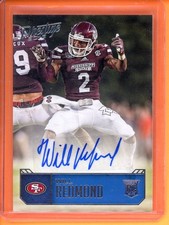 Will Redmond Rookies Signatures 2016 Panini Prestige #WR