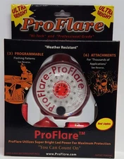 ProFlare Bright Lite LED Power Flashlight - 3 Modes, 5 Mounts PF-O1R New