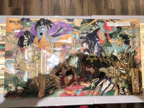 One Piece TCG English 1st Anniversary Playmat Official NEW SEALED