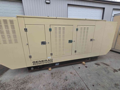 #ad 125KW Generac SG0125 Nat Gas LP Generator 3PH 120 208V #x27;04 957Hrs TESTED $12650.00