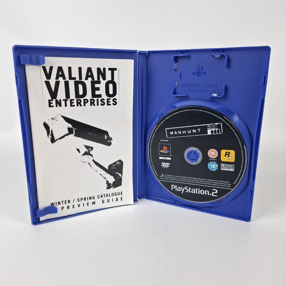 Manhunt Sony PlayStation 2 PS2 Video Game 2003 PAL Complete Rockstar Games - Image 3 of 4