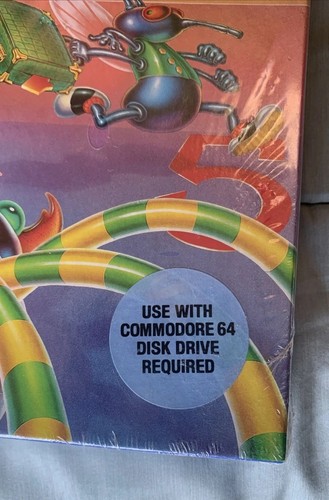Math Maze Educational Math Game Commodore 64 Design Ware New Sealed FREE SHIP - Picture 2 of 7
