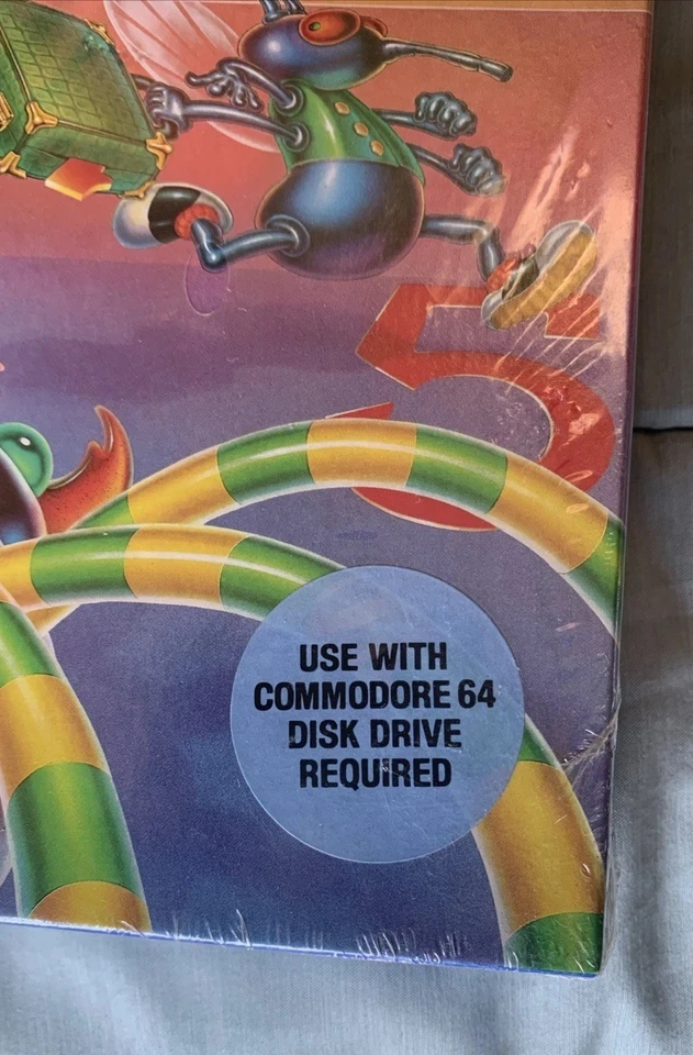 Math Game Computer Commodore 64 Math Maze New Sealed FREE SHIPPING - Image 2 of 4