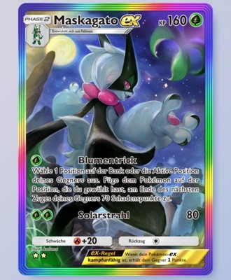   [Digital] Pokemon TCG Pocket | Maskagato Ex Rainbow | Wundervolles Paldea  