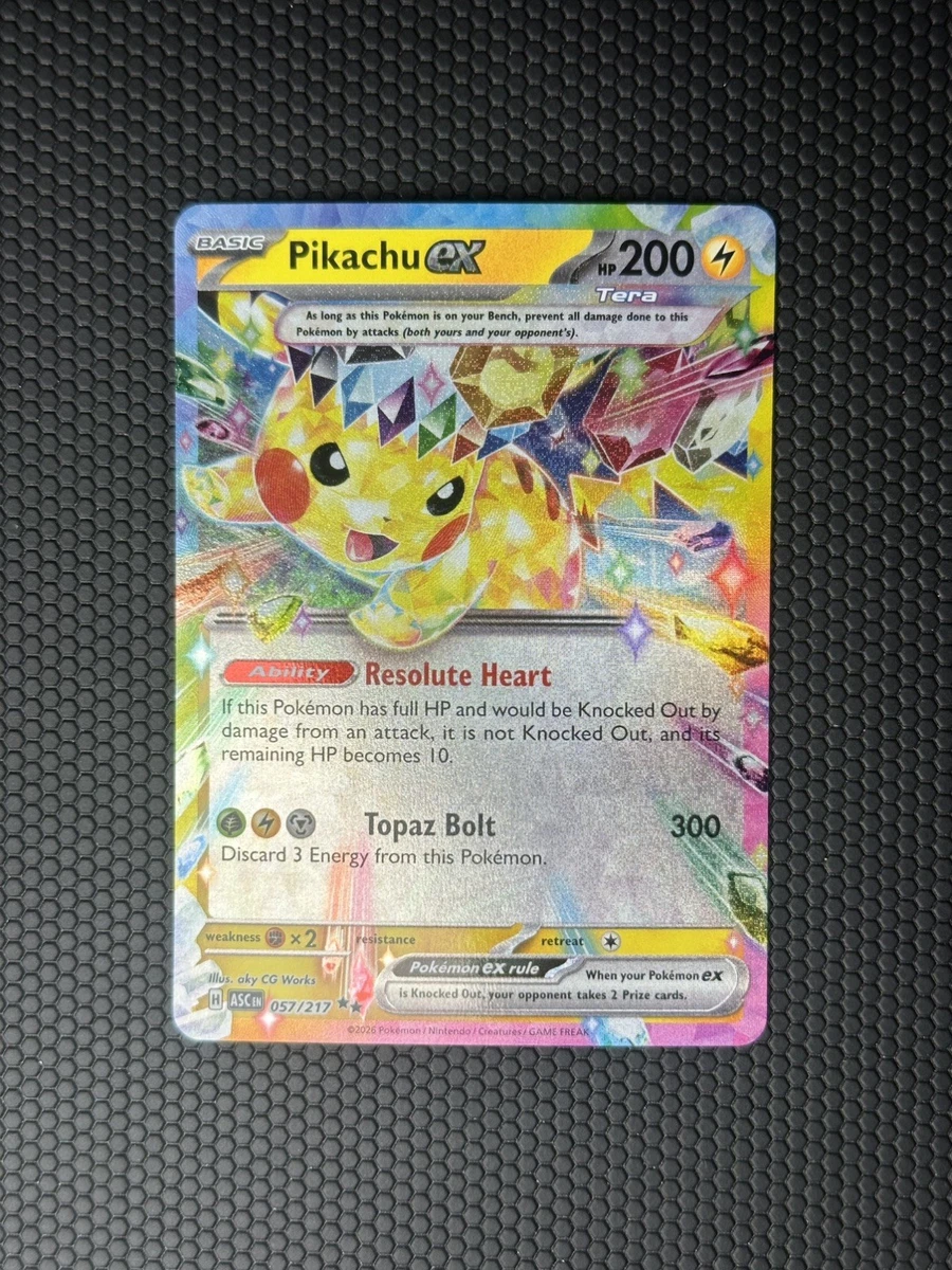 Pikachu Ex Pokémon TCG Cards for sale | eBay