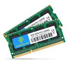 8Gb Kit 2X4Gb Pc3-10600 Ddr3 1333 mhz Sodimm Ram Upgrade for Amd Intel Laptop.