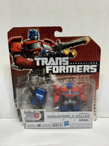 Transformers Optimus Prime And Roller Action Figure Generations 2014 New Sealed - 第 1/8 張圖片