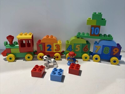 Train Set Lego 10558 Duplo Number Train Duplo Train John Lewis
