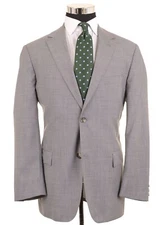 Hugo Boss Pasolini/Movie Light Gray Wool Sport Coat Jacket Blazer 42 R