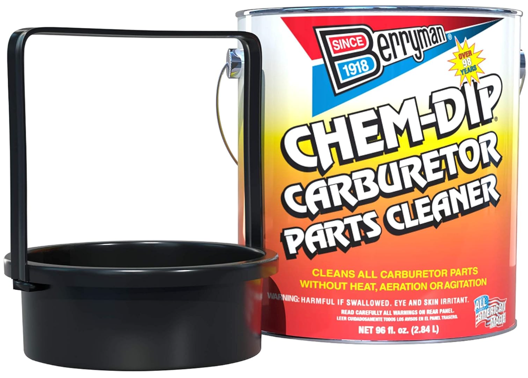 Berryman 0996 ChemDip Carburetor and Parts Cleaner 96 oz. w/ Basket eBay