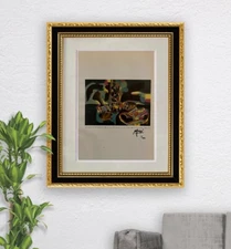 Joan Miró Hand-Signed Original Print With COA and +$3,500 USD Appraisal.*