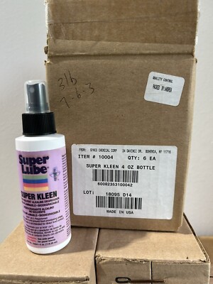 super lube spray mist bottle super cleaner/degreaser NSF A1