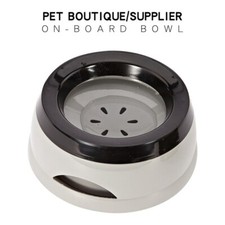 Pet Dog Bowls Floating Not Wetting Mouth Cat Bowl No Spill Drinking Water Feeder