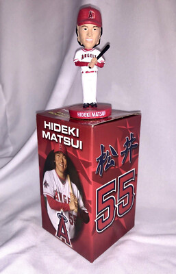 Hideki Matsui 2010 Angels Mini Bobblehead Special Event SGA